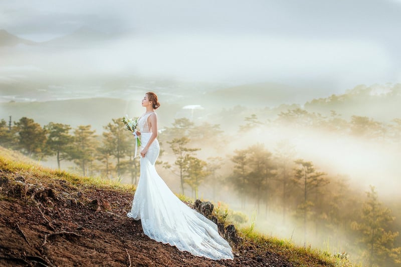 Celestial Bridal Look